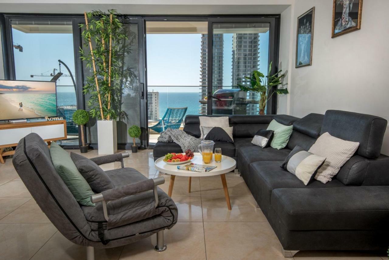 Bat Yam Luxery 5Br Sea View Suite Exterior foto