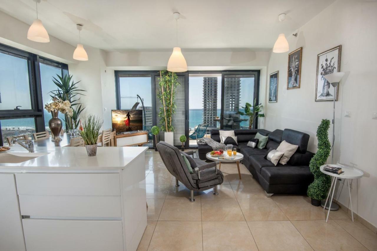 Bat Yam Luxery 5Br Sea View Suite Exterior foto